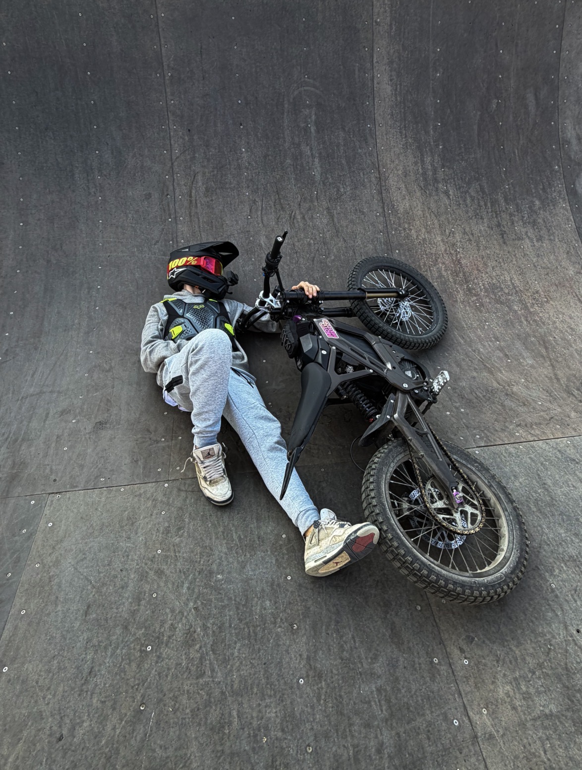 The rider behind ARC Racing