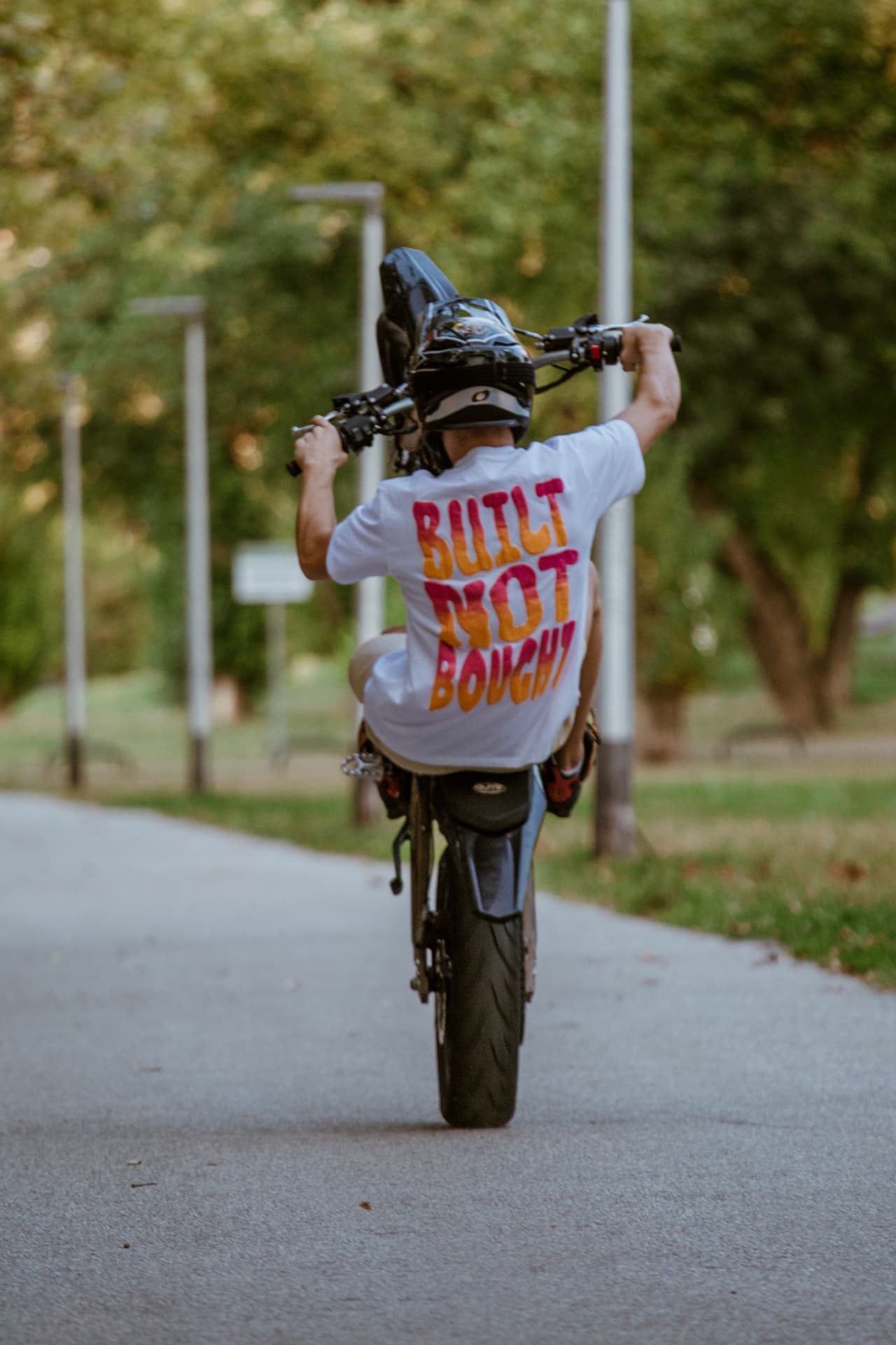 The rider behind ARC Racing